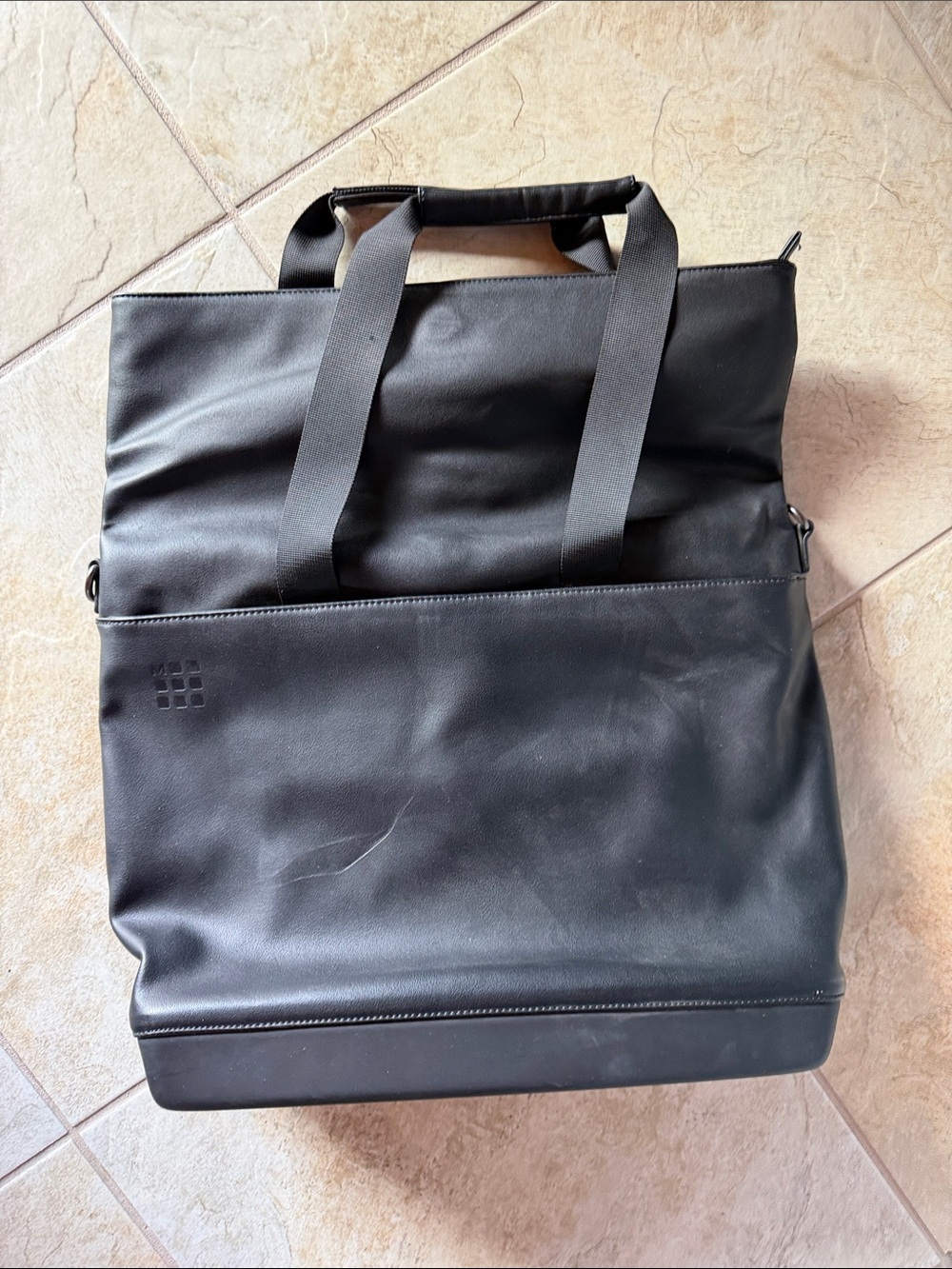 MOLESKINE my cloud Weekender Bag black backpack and tote new quiet luxury - Picture 1 of 16